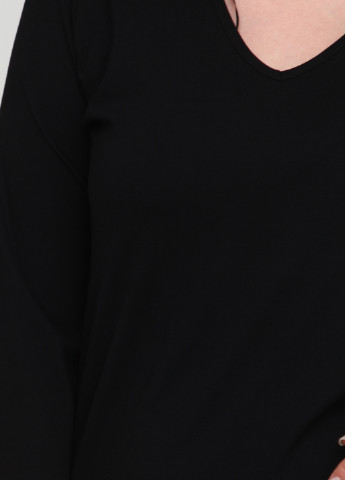 Черное кэжуал платье Laurie однотонное