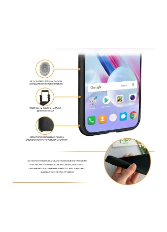 Чехол (Velvet) для Samsung A6 (A600) (черный) Intaleo для Samsung A6 (A600) (черный) (131340193)