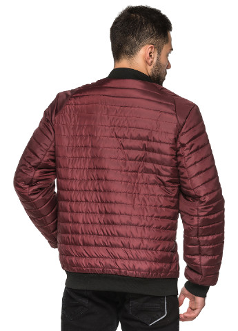 Бордовая демисезонная куртка Кариант