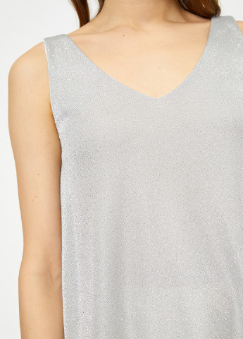 Серебряная летняя блуза KOTON