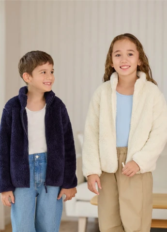 Синя демісезонна куртка Uniqlo