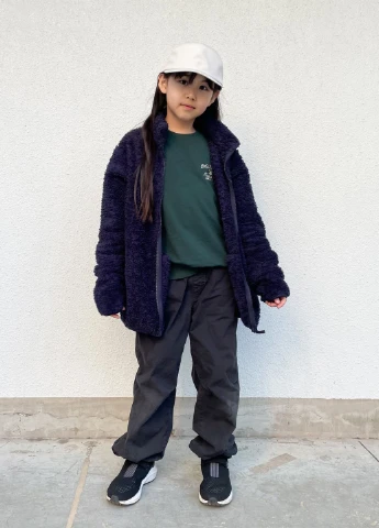 Синя демісезонна куртка Uniqlo