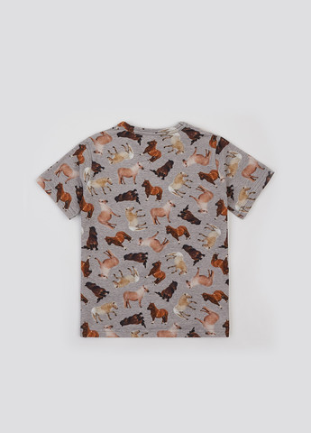 Серая летняя футболка ArDoMi