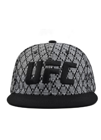 Кепка UFC с прямым козырьком Серый, Унисекс WUKE One size Brend снепбек (255665683)