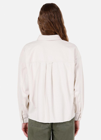 Светло-бежевая кэжуал рубашка однотонная Colin's