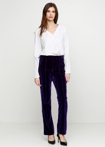 Темно-фиолетовые кэжуал демисезонные брюки Ralph Lauren