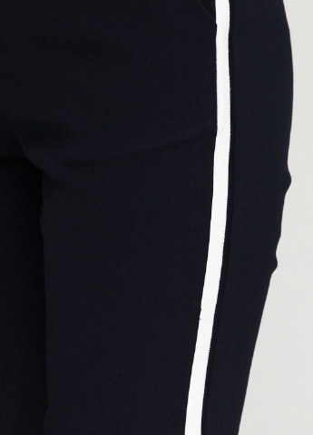 Темно-синие кэжуал демисезонные брюки Friendtex