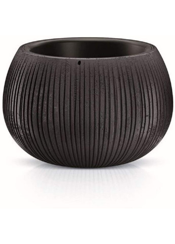 Горшок для цветов Beton Bowl 180 мм с вкладышем черный (65896-411) Prosperplast (218988484)