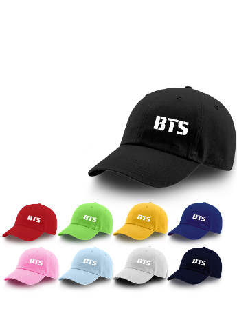 Кепка дитяча BTS (БТС) (9273-1092) Білий MobiPrint (216961140)
