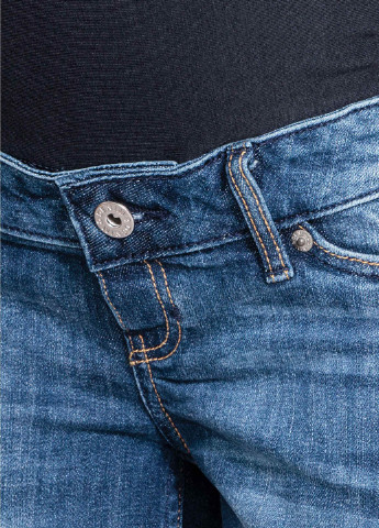 Шорты для беременных H&M чиносы однотонные белые джинсовые