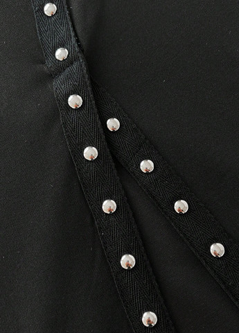 Чорна кежуал сукня силуетна SHEIN однотонна