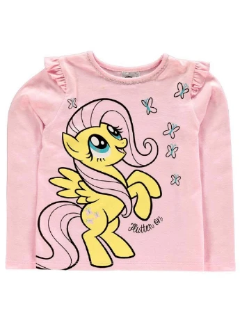 Світло-рожева всесезон піжама (лонгслів, брюки) My Little Pony