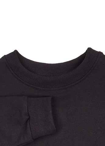 Чорний світшот Garnamama напис без декору (307929827)