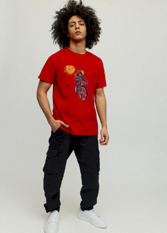 Червона футболка чоловіча YAPPI