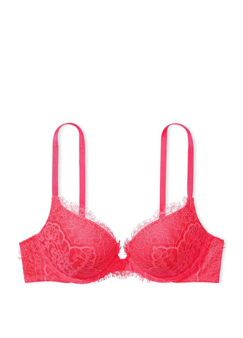 Розовый демисезонный комплект (бюстгальтер, трусики) Victoria's Secret