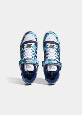 Цветные кеды id4772 adidas FORUM 84 BAPE LOW
