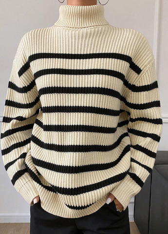 Світло-бежевий демісезонний светр SHEIN