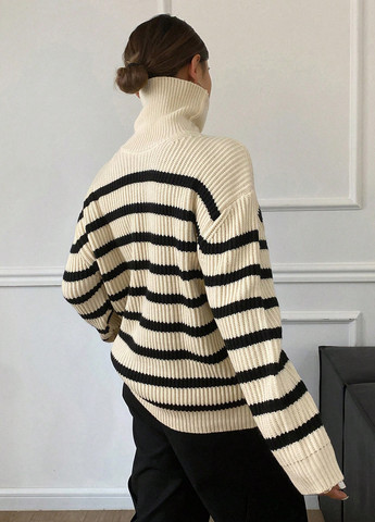 Світло-бежевий демісезонний светр SHEIN