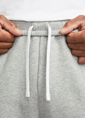 Серые спортивные, кэжуал демисезонные прямые брюки Nike
