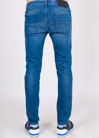 Синие демисезонные джинсы Trussardi Jeans