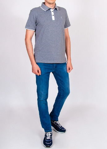 Синие демисезонные джинсы Trussardi Jeans