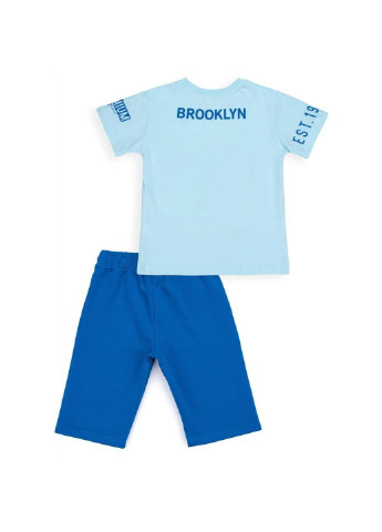 Голубой набор детской одежды "brooklyn" (10143-140b-blue) E&H