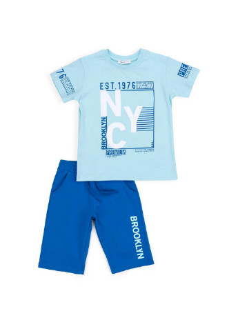 Блакитний набір дитячого одягу e & h "brooklyn" (10143-140b-blue) E&H