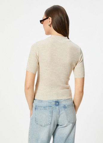 Бежевый демисезонный свитер KOTON