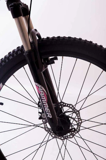 Горный Велосипед для девушки -26 Бело-Розовый MTB Япония Shimano. Hammer (252058475)