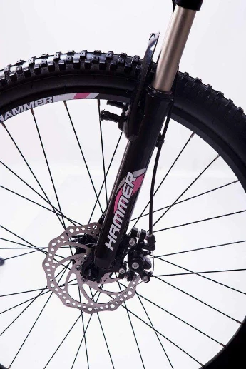 Горный Велосипед для девушки -26 Бело-Розовый MTB Япония Shimano. Hammer (252058475)