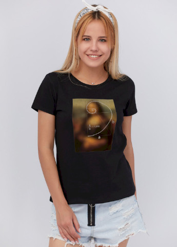 Чорна демісезон футболка жіноча basic YAPPI
