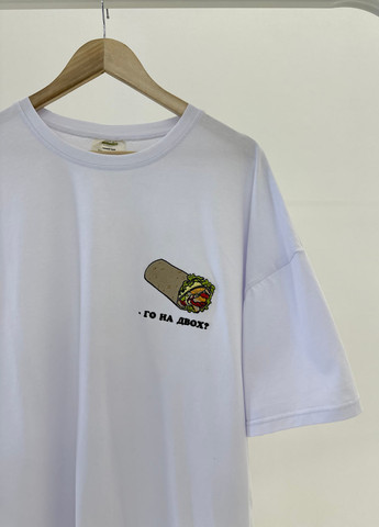 Белая футболка Naiznanku