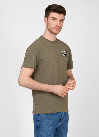 Хаки (оливковая) футболка Tommy Hilfiger