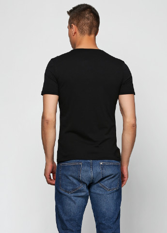 Черная футболка с коротким рукавом Guess by Marciano