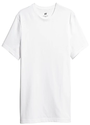 Белая футболка H&M