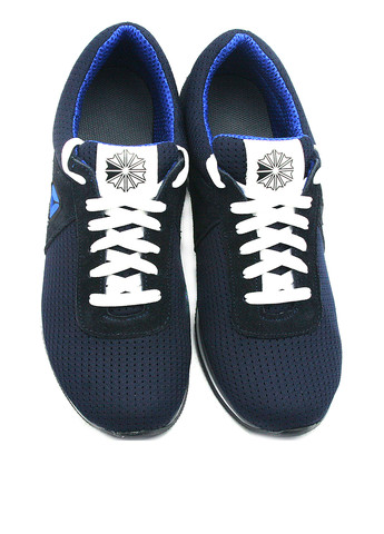 Темно-синие летние кроссовки No Brand