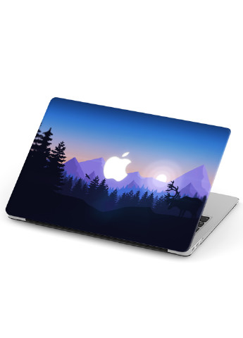 Чехол пластиковый для Apple MacBook Pro 15 A1707 / A1990 Минимализм (Firewatch minimalism) (9649-2511) MobiPrint (218858132)