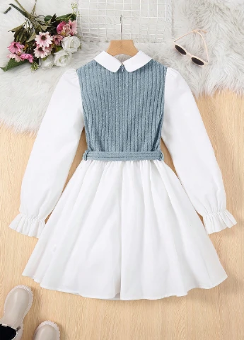 Комбінована сукня SHEIN (316137066)
