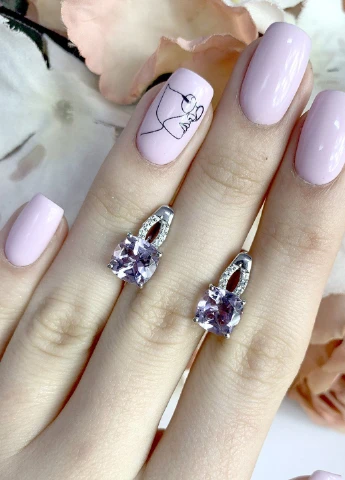 Сережки Silver Flame (152533534)