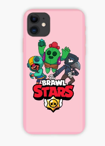 Чехол силиконовый Apple Iphone Xs Max Бравл Старс (Brawl Stars) (8226-1021) MobiPrint (219284079)
