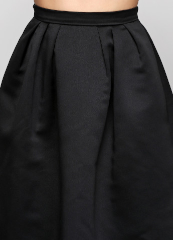 Черная кэжуал однотонная юбка Pinko миди
