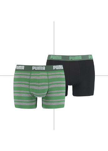 Чоловіча спідня білизна Heritage Stripe Men's Boxers 2 Pack Puma (197403502)