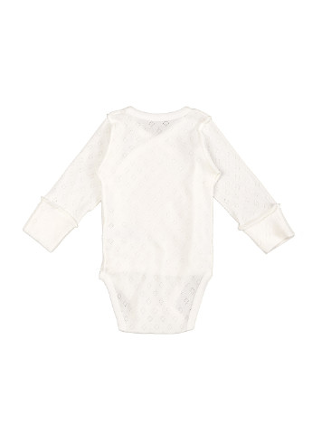 Боди для новорожденных длинный рукав Фламинго Текстиль рисунки молочные домашние хлопок