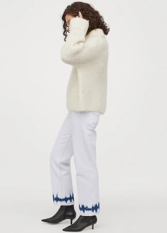 Молочний демісезонний светр H&M