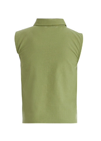 Оливковая (хаки) блузка DeFacto летняя