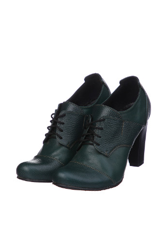 Туфлі Lexi однотонні темно-зелені кежуали