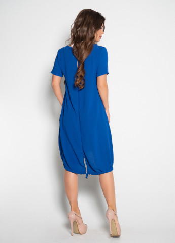 Синее кэжуал платье Issa однотонное