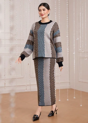 Костюм (свитер, юбка) SHEIN (311677203)
