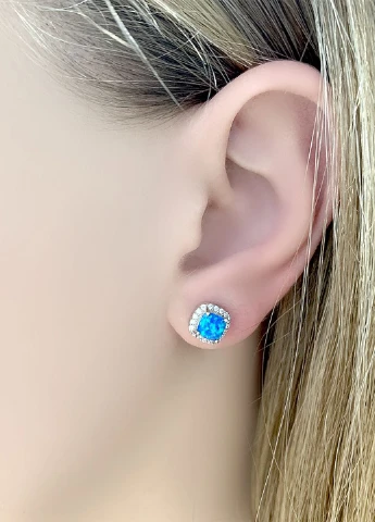 Сережки Silver Flame (233794084)