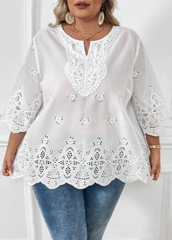 Біла блуза SHEIN